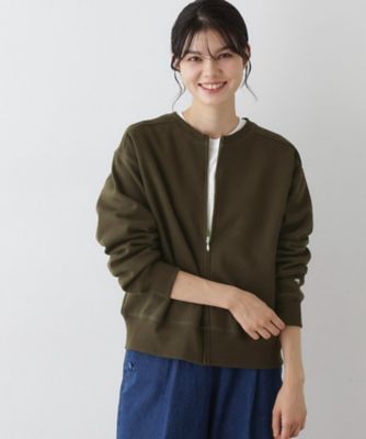 カーディガン 洗える】フロントジップカーディガン（2002549648