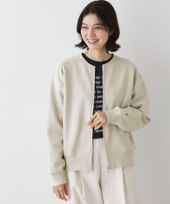 洗える】フロントジップカーディガン（2002549648