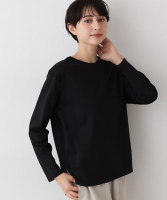 Dessin (Women)/デッサン【美シルエット/洗える】切替カットソー(2002549651) クロ019 トップス【三越伊勢丹/公式】