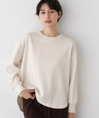洗える】ベロアサーマルカットソー（2002549657） | Dessin