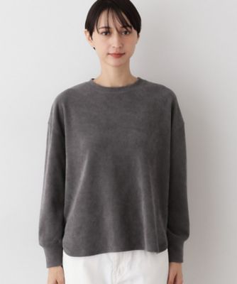 洗える】ベロアサーマルカットソー（2002549657） | Dessin