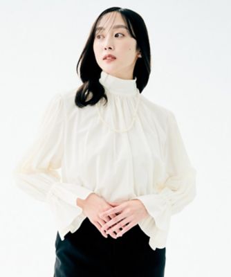 セレモニー／華やか】2WAYボウタイブラウス（2002549676