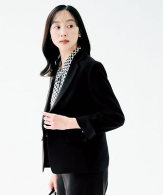 洗える／ストレッチ性／軽い】テーラードジャケット