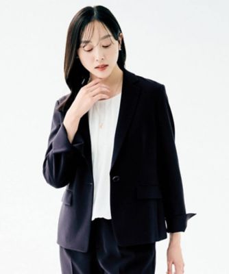 ＜UNTITLED (Women)＞【洗える／ストレッチ性／軽い】テーラードジャケット（２００２５５０６９９）
