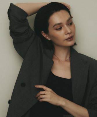 べっ甲！ バラフ　73.7㎜ K10 ピアス（LA-7052） べっ甲！ バラフ 73.7㎜ K10 ピアス（LA-7052） | LAGOON