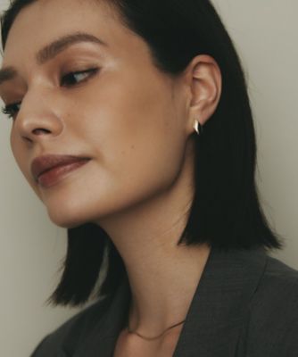 K10甲丸ラップ スタッズピアス（2002550712