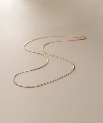 ＜COCOSHNIK (Women)＞Ｋ１０ヘリンボーン　ネックレス（２００２５５０７１５）