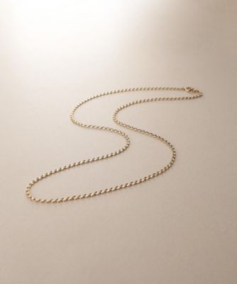 ^_−☆ネックレス【K18】m♡m MYSTERIOUS HEART DIAMOND NECKLACE 0.08ct(2ZN2072)K18