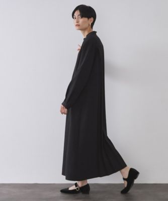バックプリーツワンピース【洗濯機洗い可