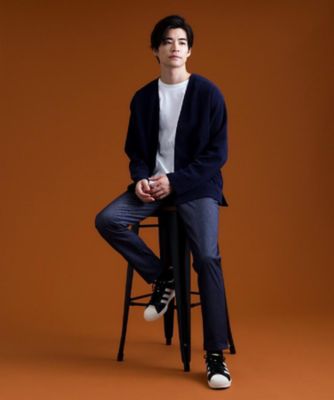 3000円値引き中‼️LEONARD 長袖カーディガン ニットジャガード カーディガン|Lee|リー