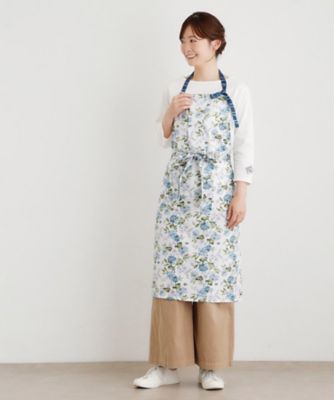 ロミリー柄 エプロン（2002550855） | LAURA ASHLEY/ローラ