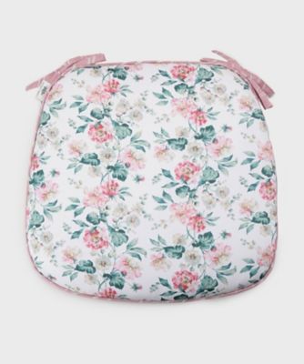 ローラアシュレイ　クッションシート ローラ アシュレイ LAURA ASHLEY ワイルド ローズ柄 シート