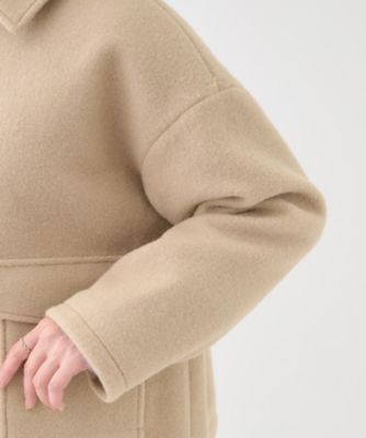 S－LL】大人カジュアルコーデに 襟付きZIPブルゾン