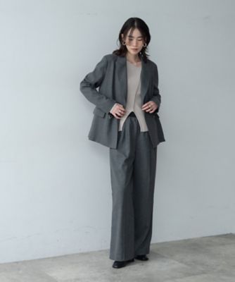 Comfy SET UP｜ダブルブレストジャケット【セットアップ対応