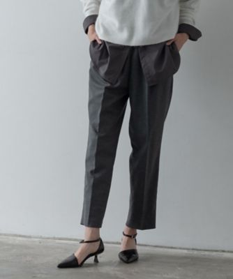 ＜GALLEST (Women)＞Ｃｏｍｆｙ　ＳＥＴ　ＵＰ｜イージーテーパードパンツ【セットアップ対応／通勤／カセット服】（２００２５５０９４２）