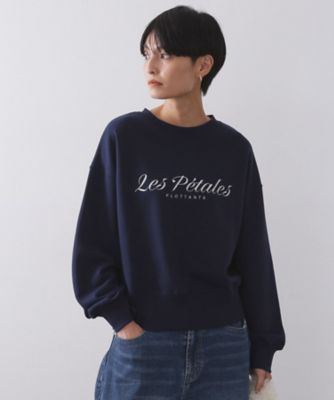 OPAQUE.CLIP (Women)/オペークドットクリップ 刺繍ロゴスウェット(2002550958) アオ094 トップス【三越伊勢丹/公式】