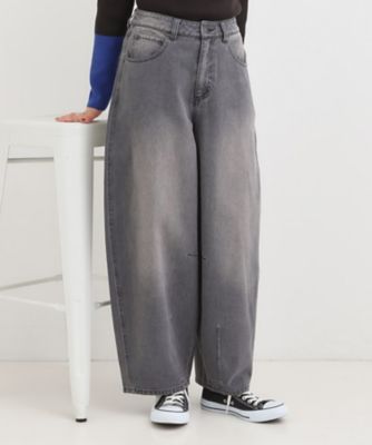 ＜SHOO LA RUE (Women)＞【Ｓ－ＬＬ】立体カーブデニムパンツ（２００２５５１０５０）