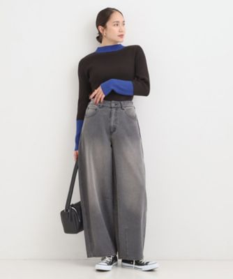 カラーアソート カーブデニムパンツ（2002551050