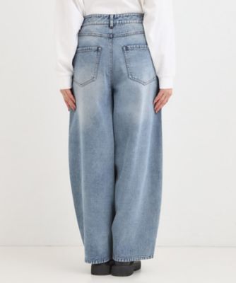 S－LL】立体カーブデニムパンツ（2002551050） | SHOO LA