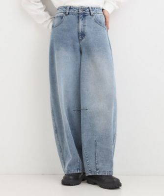 カラーアソート カーブデニムパンツ（2002551050