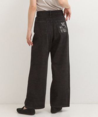 ＜SHOO LA RUE (Women)＞【旭山動物園応援商品】ポケット刺繍デニム（２００２５５１０５４）