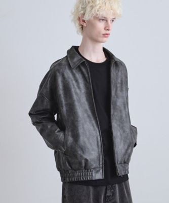 ヴィンテージライクジップアップブルゾン（2002551109