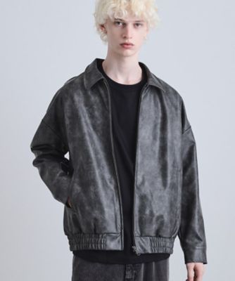 LIBJOIE ヴィンテージライクオーバージャケット ブラック Sサイズ