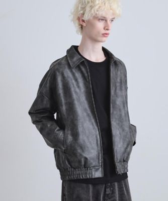 ヴィンテージライクジップアップブルゾン（2002551109