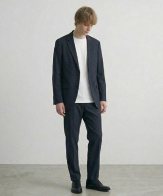 上下2点セット】洗えるピンヘッドストレッチセットアップ／ビジネス