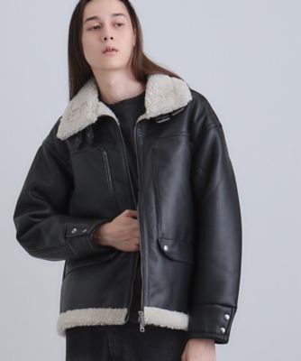 フェイクムートンブルゾン（2002551200） | tk. TAKEO