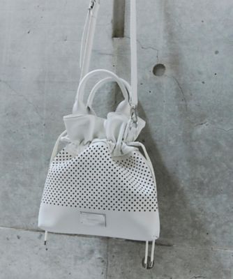 ＜tk. TAKEO KIKUCHI (Men)＞【２ＷＡＹ】パンチングドロストバッグ（２００２５５１４０８）