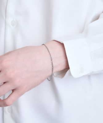 ナローコンビブレスレット／ステンレス（2002551434） | tk