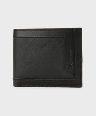 本革】トリミング二つ折りウォレット（2002551469） | tk