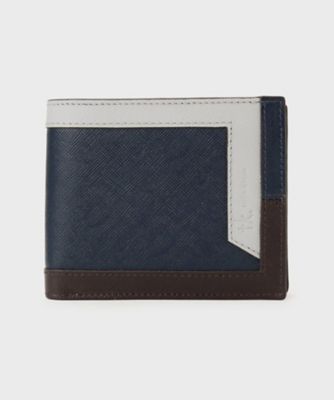 本革】トリミング二つ折りウォレット（2002551469） | tk