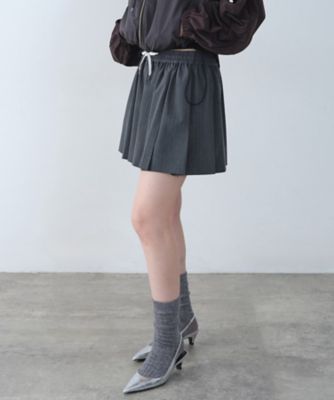 tailored mood mini skirt