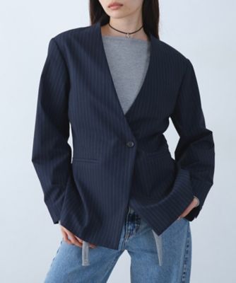 tailored mood over jacket