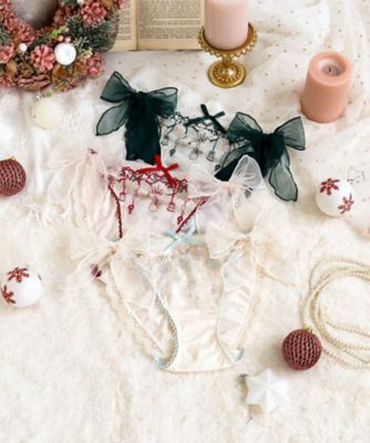 ルビー】 リボンショーツ（2002551583） | Risa Magli