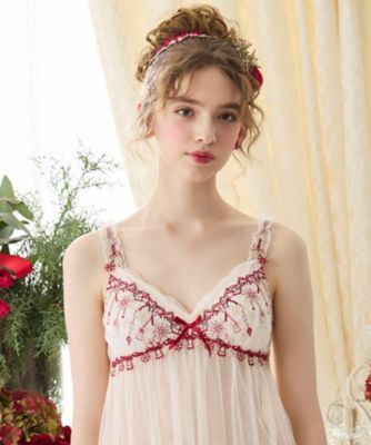 ＜Risa Magli (Women)＞【ルビー】　カップ付マキシワンピース（２００２５５１５８７）