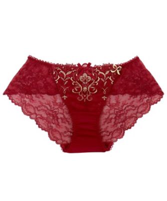 [新品] 豪華・レース編みシージョ(ワインレッド)・スペイン製 アリーナ】 レースショーツ（2002551593） | Risa Magli