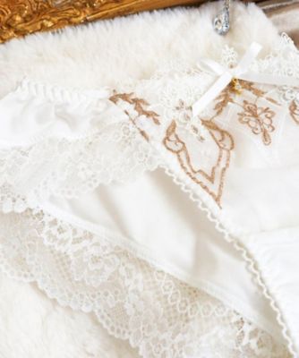 美品♡近年♡ルネ レース ボリュームスリーブ ニット ホワイト 34 レースラメニット（2002540627） | SHOO LA RUE (Women