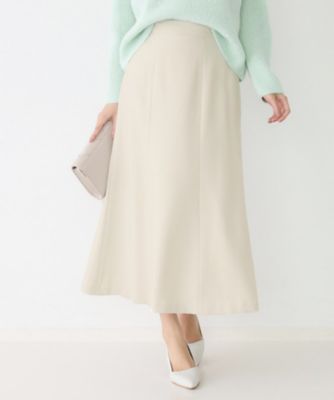 ＜COUP DE CHANCE (Women)＞【手洗い可／日本製】マーメイドシルエットスカート（２００２５５１６９３）