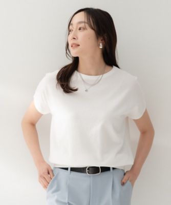 9色展開／アンサンブル可／洗える】コットンベーシックニット