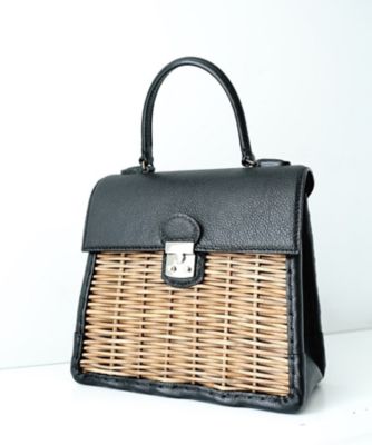 eb．a．gos（エバゴス）フニュシュリンクハンドバッグM