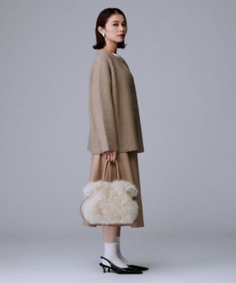 定番人気！】2Wayドロストフェイクファートート