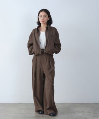 【即発送美品】COTD2WAY WOOL PATCHWORK TROUSERS urban tailor wide trousers