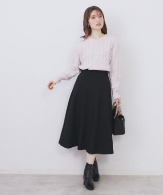 東京インディアンズ　ロンT Lサイズ 美品 フレアスカート【洗濯機OK／防シワ／イージーアイロン