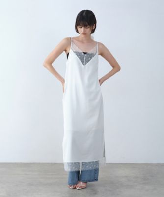 vintage like lace dress（2002552609