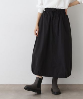 ＜Dessin (Women)＞【セットアップ可・洗える】裾スピンドル付きイージースカート（２００２５５２６２０）