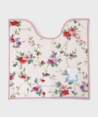 LAURA ASHLEY/ローラ アシュレイ プライオリー柄 トイレマット(2002552778) ピンク171 浴室・トイレ用品【三越伊勢丹/公式】
