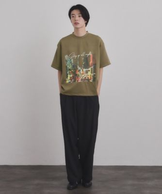 竹*竹様 箱付 RRL ヴィンテージ加工刺繍ハーフジッププルオーバーシャツ ブラシ刺繍半袖Tシャツ（2002552871） | tk. TAKEO KIKUCHI